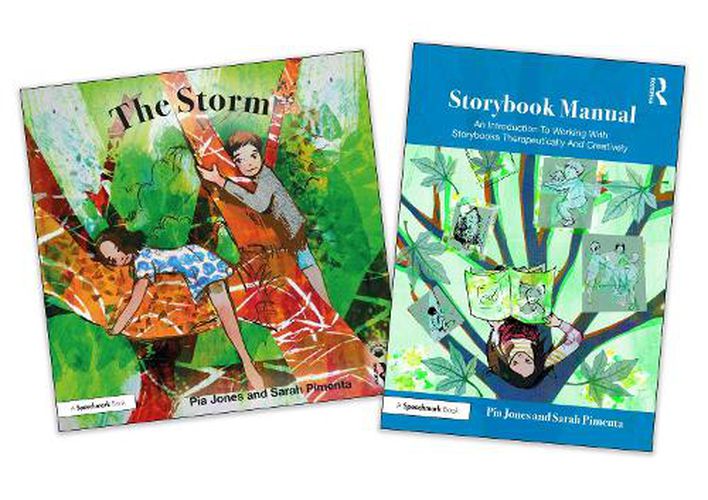 Cover image for The Storm and Storybook Manual: For Children Growing Through Parents' Separation