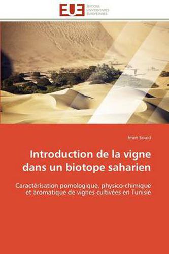 Cover image for Introduction de La Vigne Dans Un Biotope Saharien