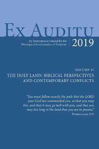 Cover image for Ex Auditu - Volume 35: An International Journal for the Theological Interpretation of Scripture