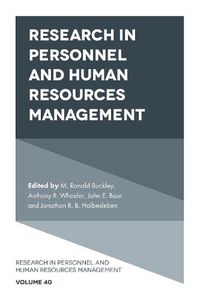 Cover image for Research in Personnel and Human Resources Management