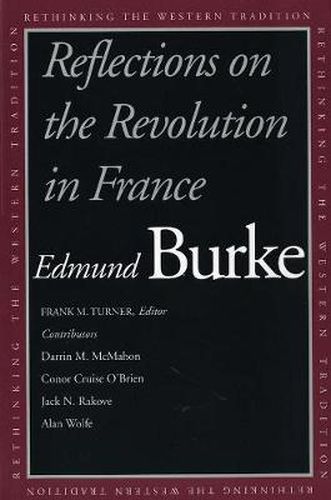 Cover image for Reflections on the Revolution in France