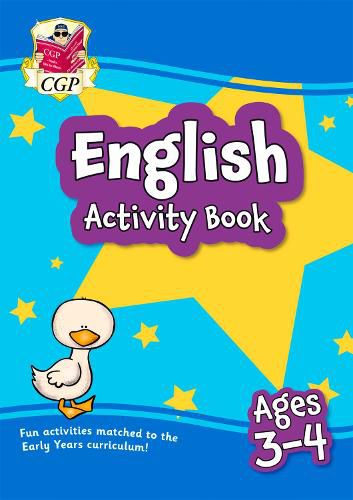 English Activity Book for Ages 3-4 (Preschool)