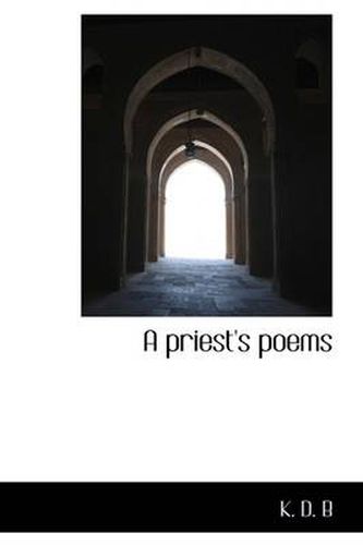 Cover image for A Priest's Poems