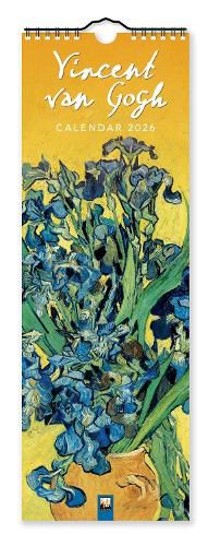 Cover image for Vincent van Gogh Slim Calendar 2026 (Art Calendar)