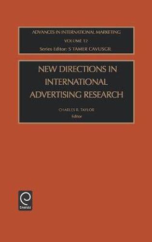 Cover image for New Directions in International Advertising Research