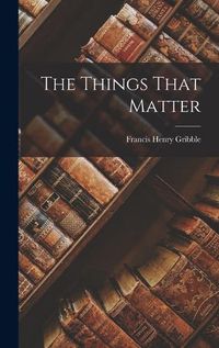 Cover image for The Things That Matter