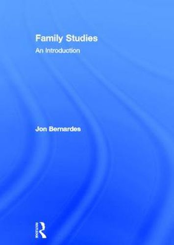 Cover image for Family Studies: An Introduction