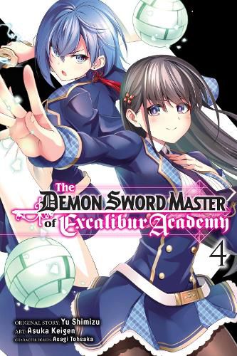 Cover image for The Demon Sword Master of Excalibur Academy, Vol. 4 (manga)