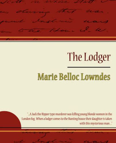 Cover image for The Lodger