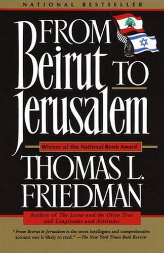 Cover image for From Beirut to Jerusalem: Updated with a New Chapter
