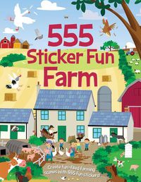 Cover image for 555 Sticker Fun - Farm Activity Book