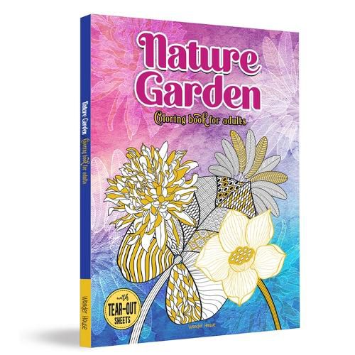 Nature Garden Coloring Book for Adults