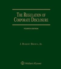 Cover image for Regulation of Corporate Disclosure