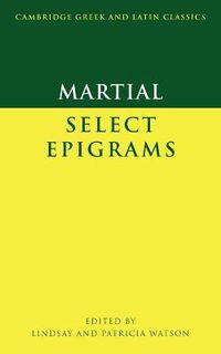 Cover image for Martial: Select Epigrams