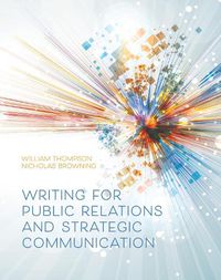 Cover image for Writing for Public Relations and Strategic Communication