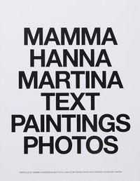 Cover image for MAMMA HANNA MARTINA TEXT PAINTINGS PHOTOS