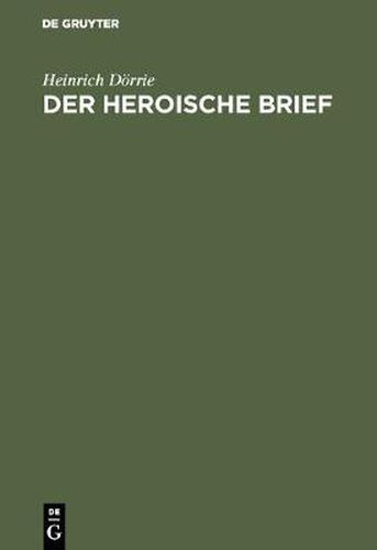 Cover image for Der heroische Brief