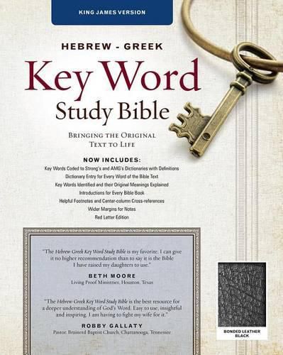 Cover image for Hebrew-Greek Key Word Study Bible-KJV