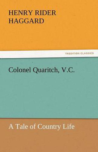 Cover image for Colonel Quaritch, V.C.