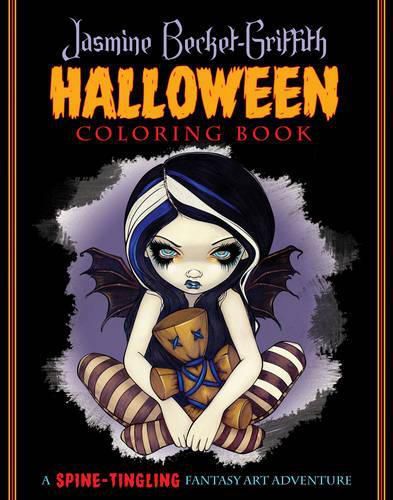 Cover image for Jasmine Becket-Griffith Coloring Book: A Spine-Tingling Fantasy Art Adventure