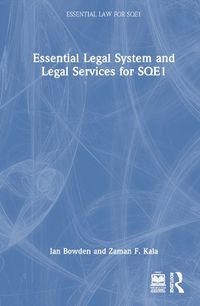 Cover image for Essential Legal System and Legal Services for SQE1