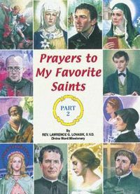 Cover image for Prayers to My Favorite Saints (Part 2)