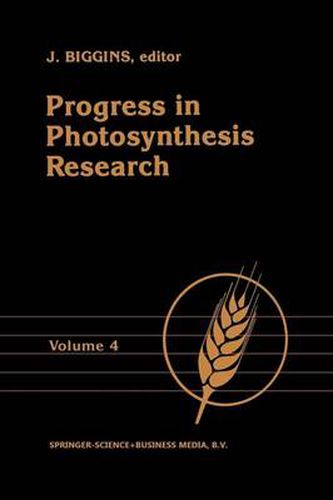 Cover image for Progress in Photosynthesis Research: Volume 4 Proceedings of the VIIth International Congress on Photosynthesis Providence, Rhode Island, USA, August 10-15, 1986