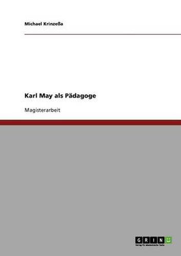 Cover image for Karl May als Padagoge