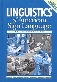 Cover image for Linguistics of American Sign Language - an Introduction