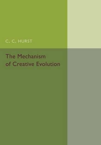 Cover image for The Mechanism of Creative Evolution