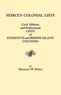 Cover image for Peirce's Colonial Lists