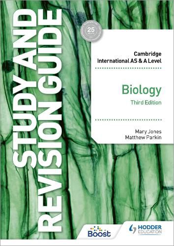 Cover image for Cambridge International AS/A Level Biology Study and Revision Guide Third Edition