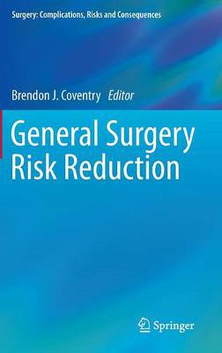 Cover image for General Surgery Risk Reduction