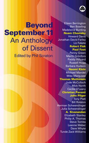 Cover image for Beyond September 11: An Anthology of Dissent