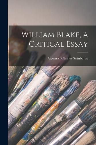 Cover image for A Critical Essay William Blake