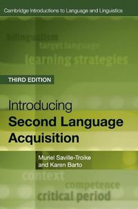 Cover image for Introducing Second Language Acquisition