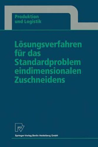 Cover image for Loesungsverfahren Fur Das Standardproblem Eindimensionalen Zuschneidens