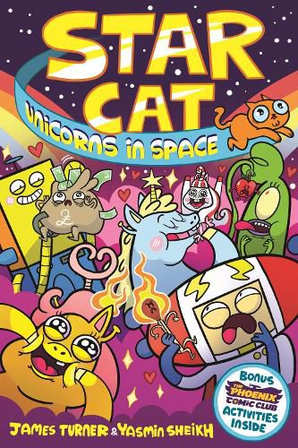 Cover image for Star Cat: Unicorns in Space! (a Phoenix Comic Book)