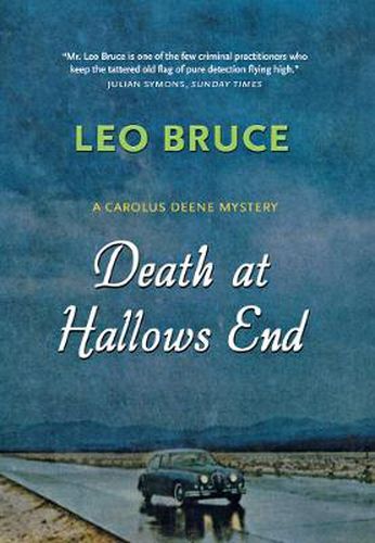 Cover image for Death at Hallows End: A Carolus Deene Mystery