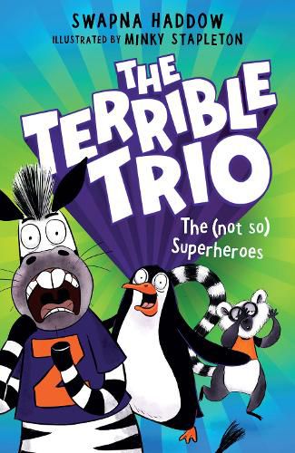 Cover image for The (Not So) Superheroes (The Terrible Trio, Book 1)