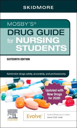 Cover image for Mosby's Drug Guide for Nursing Students with 2026 Update