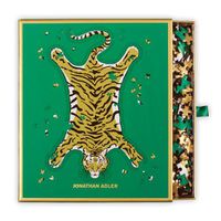 Cover image for Jonathan Adler Safari 750 Piece Shaped Foil Puzzle