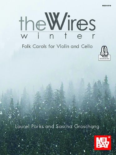 Cover image for Winter Folk Carols for Violin and Cello: The Wires Duo