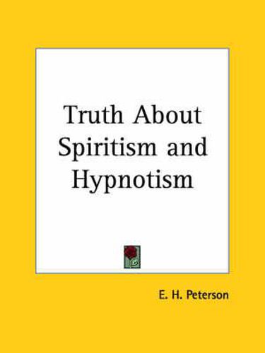 Cover image for Truth About Spiritism