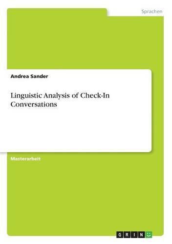 Cover image for Linguistic Analysis of Check-In Conversations