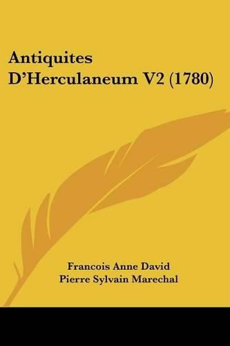 Cover image for Antiquites D'Herculaneum V2 (1780)