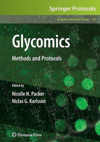 Cover image for Glycomics: Methods and Protocols