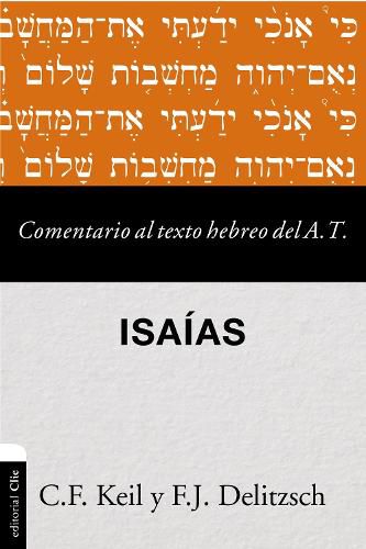 Cover image for Comentario al texto hebreo del Antiguo Testamento - Isaias