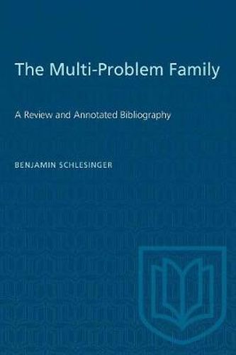 Cover image for The Multi-Problem Family: A Review and Annotated Bibliography