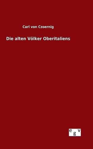 Cover image for Die alten Voelker Oberitaliens